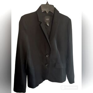 J. Crew Black 2 buttons work/ business blazer